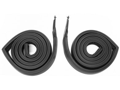 1962-64 Chevy II / Nova; Roof Rail Weatherstrip; 2 Door Coupe, Hardtop; Pair