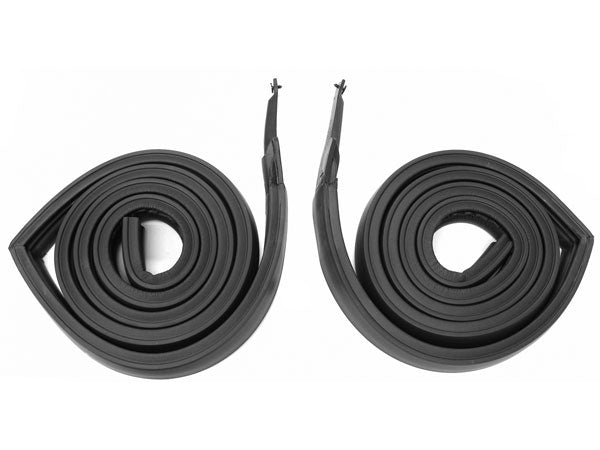 1962-64 Chevy II / Nova; Roof Rail Weatherstrip; 2 Door Coupe, Hardtop; Pair