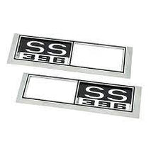 68-69 Impala, Bel Air, Caprice, Nova; SS-XXX Front Side Marker Bezel; RH and LH; Pair - Choose Option