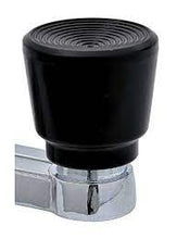 1965-66 Window Crank Handle Chrome With Black Concave Knob