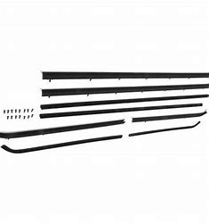 1966-67 Chevy II / Nova 2 Door Hardtop Window Felt Set (8 Piece)