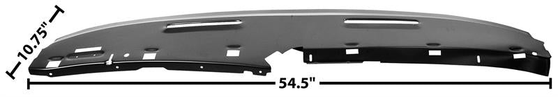 68-74 Nova Dash Upper Panel Custom No Speaker