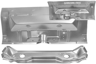 62-67 Nova Under Rear Seat Pan W/ Braces