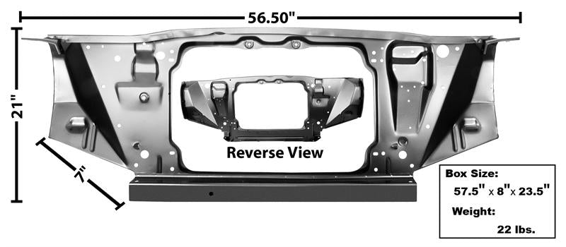 65 Nova Radiator Support