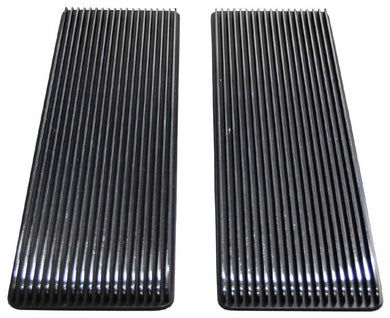 68-72 Nova Hood Louvers / Inserts - SS - Pair