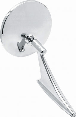 1966-72 OUTER DOOR MIRROR WITH RIBBED BASE