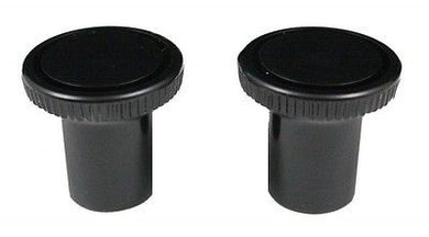 62-78 Nova Black Vent Pull Knobs, 2 pieces, Pair