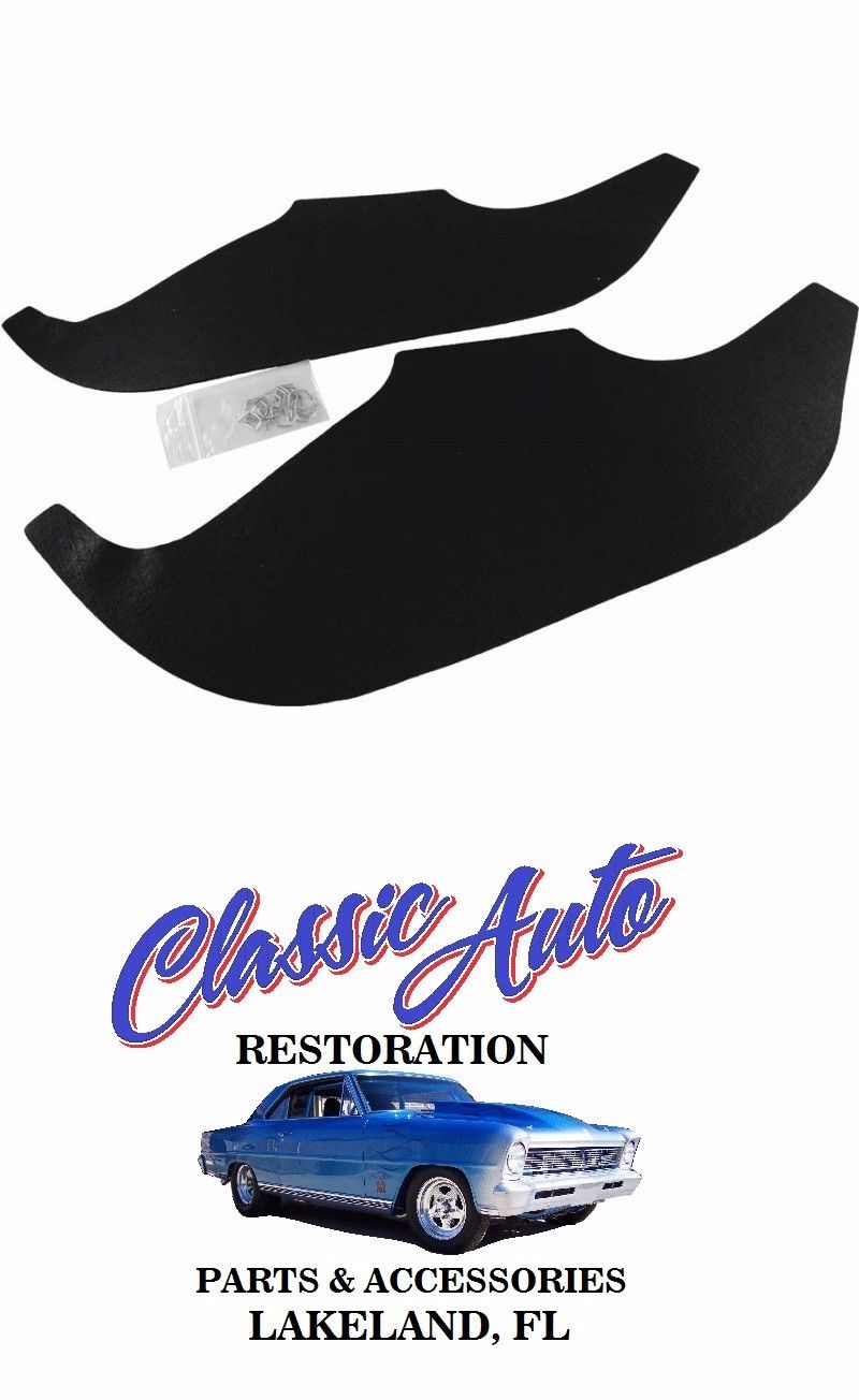 1970-1974 Nova A Arm Inner Fender Splash Shields