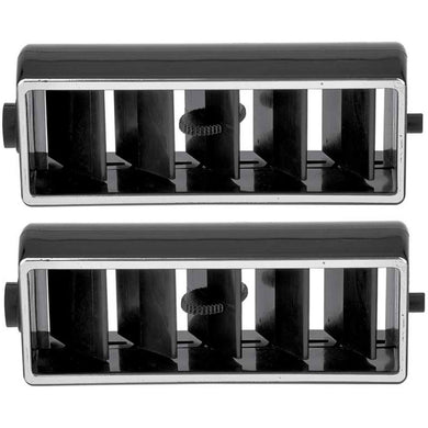 68-74 Nova A/C Center Vent (Black Outside) Set of 2