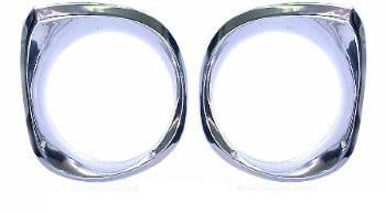 62-64 Nova Headlamp Bezels - LH & RH (Sold as a Pair)