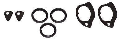 62-65 Nova Door Handle & Lock Gasket Set (does both doors)