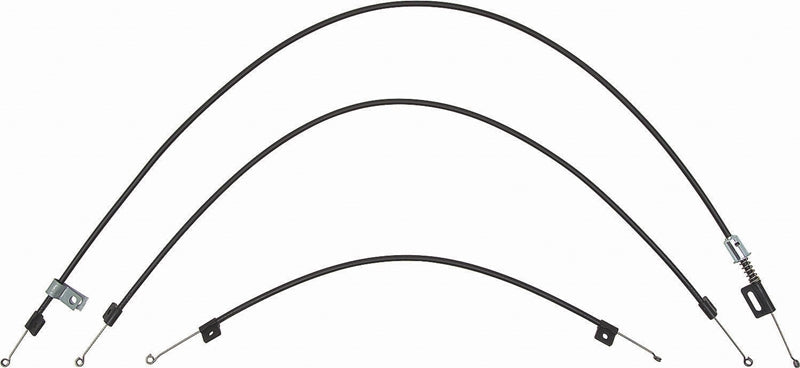 69-74 Nova Heater Control Cable Set with A/C