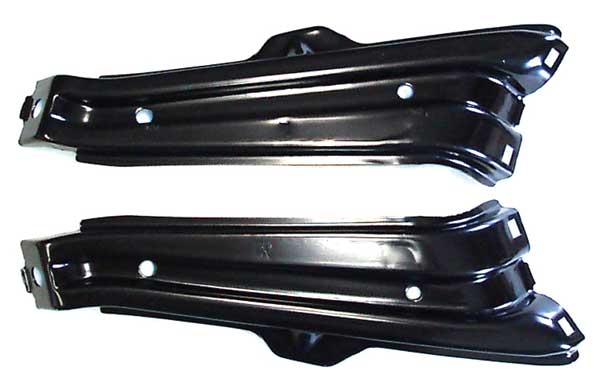 62-65 Nova Front Bumper Outer Bracket, LH/RH Pair