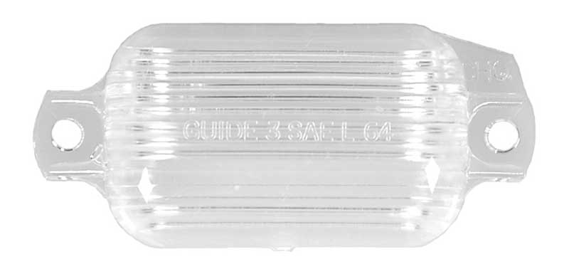 66-72 Nova License Plate Light Lens