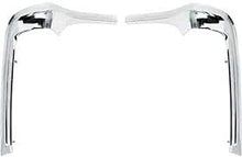 1968-1972 Nova Front Fender Eyebrow Molding Set, RH & LH