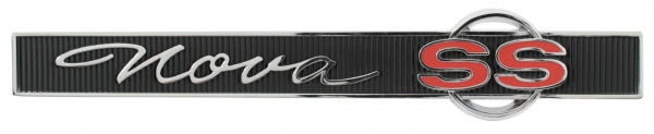 1965 Nova SS Trunk Lid Emblem